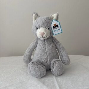 Retired Rare Jellycat “ I Am Medium Bashful Kitty” NWT